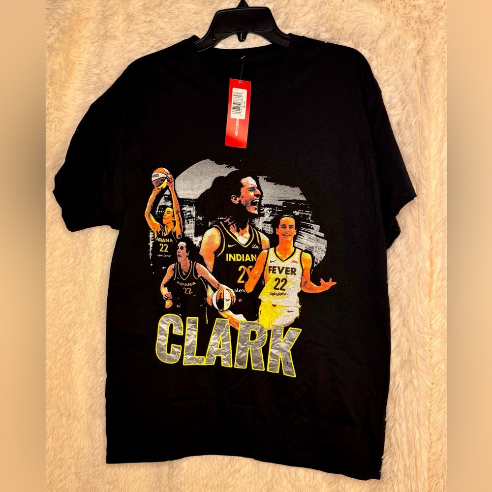 NWT Headgear Classics Caitlin Clark Graphic T-Shirt